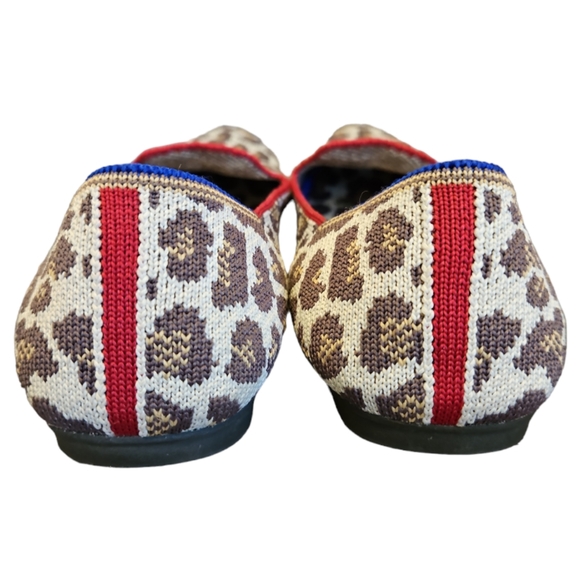 Rothy's Mocha Spot Leopard Size 6.5 - Picture 5 of 8